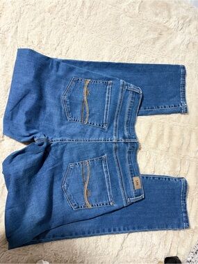 Lee Women's Skinny Jeans in Medium Blue Denim